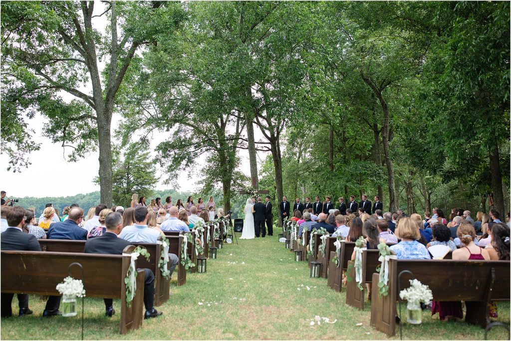 evergreen plantation wedding ceremony - katie jaynes wedding photography
