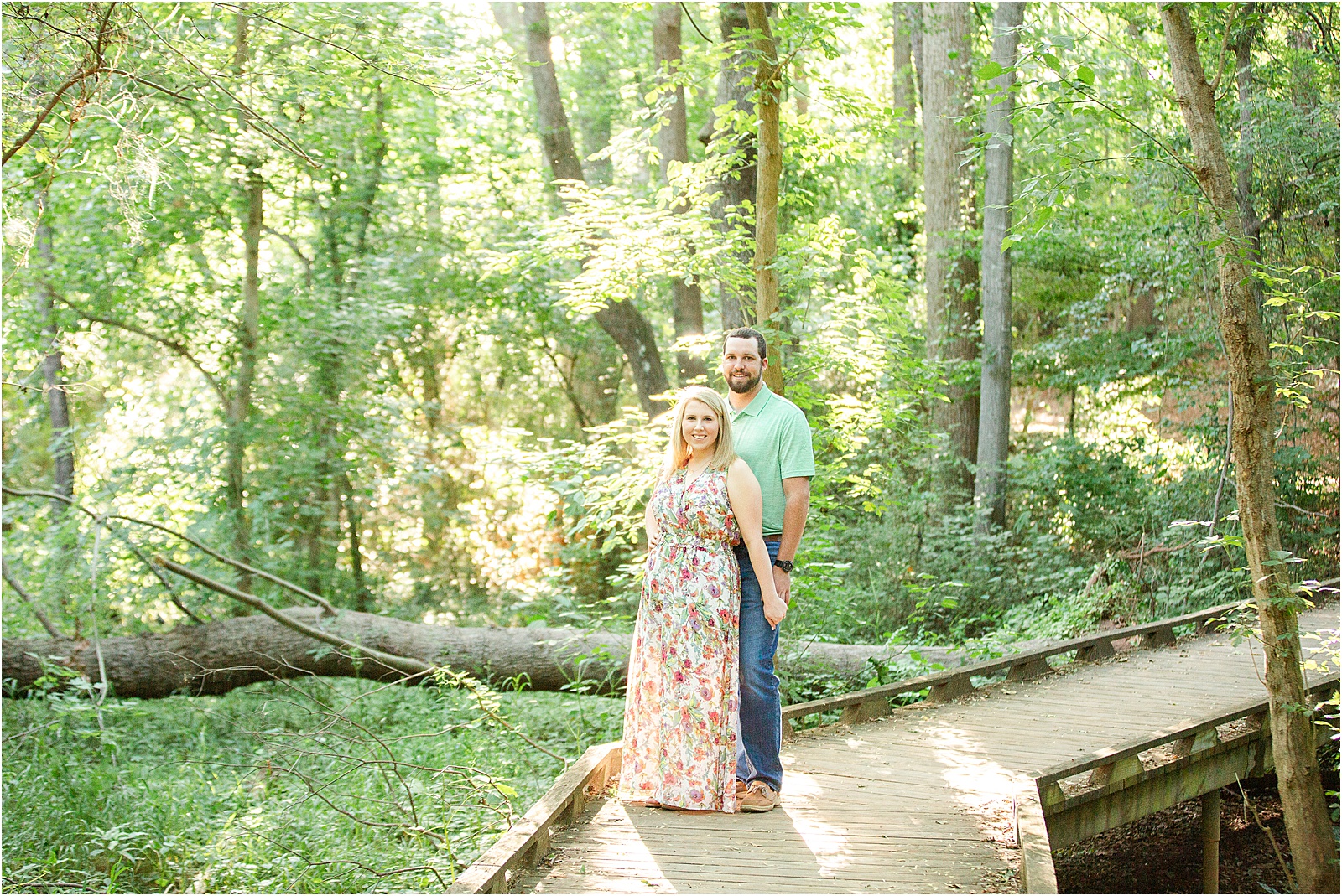 Lake Conestee Mauldin SC Engagement Photos Courtney & HT