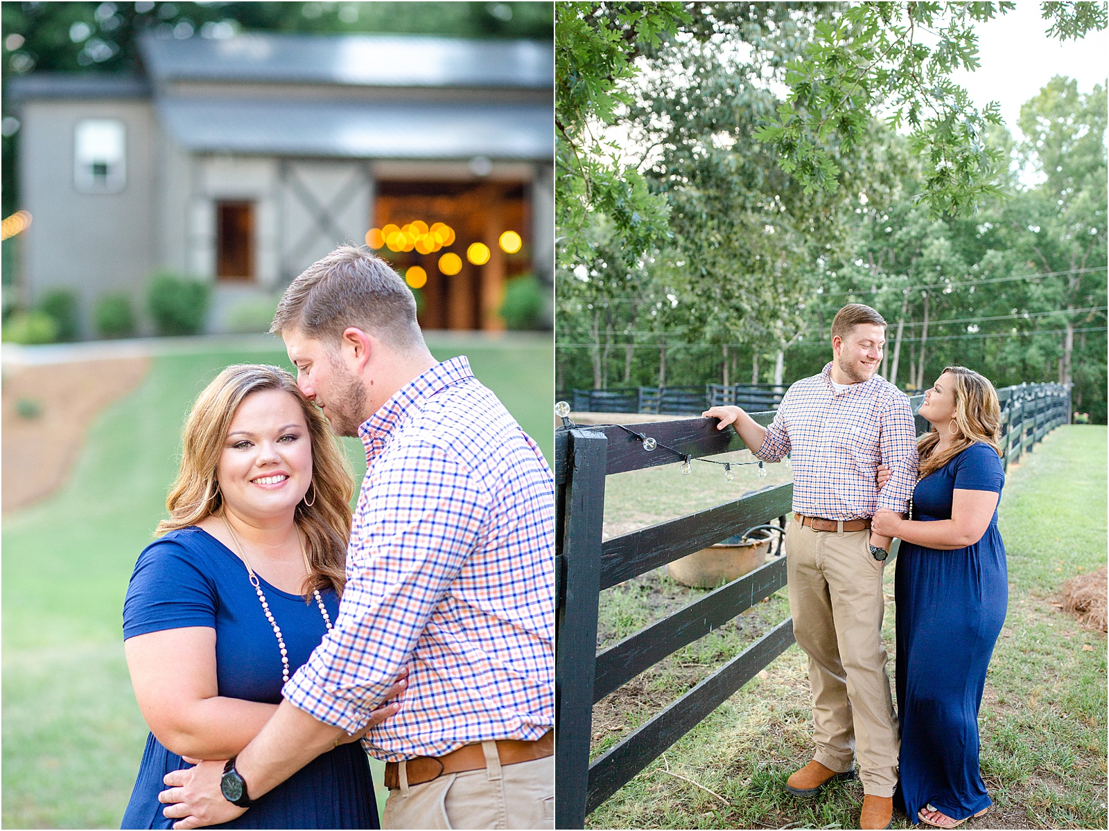 Ridgeway farms engagement session with couple