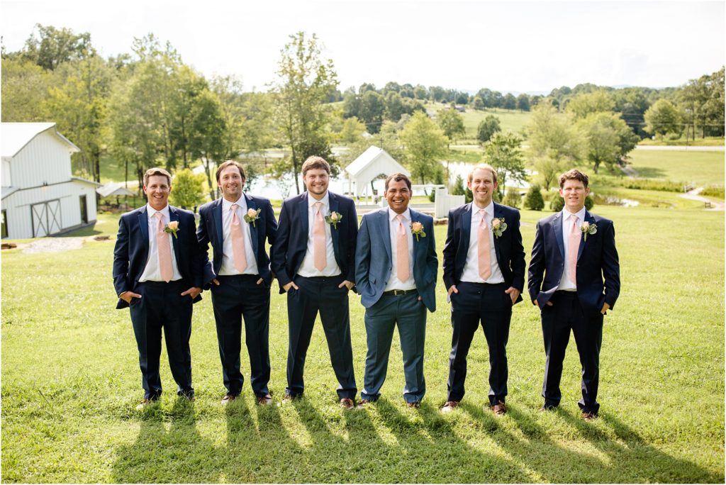Guys dressed for wedding