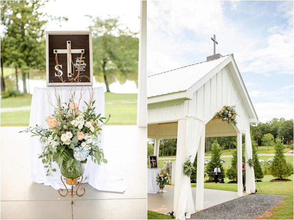 South Wind Ranch decorated for wedding
