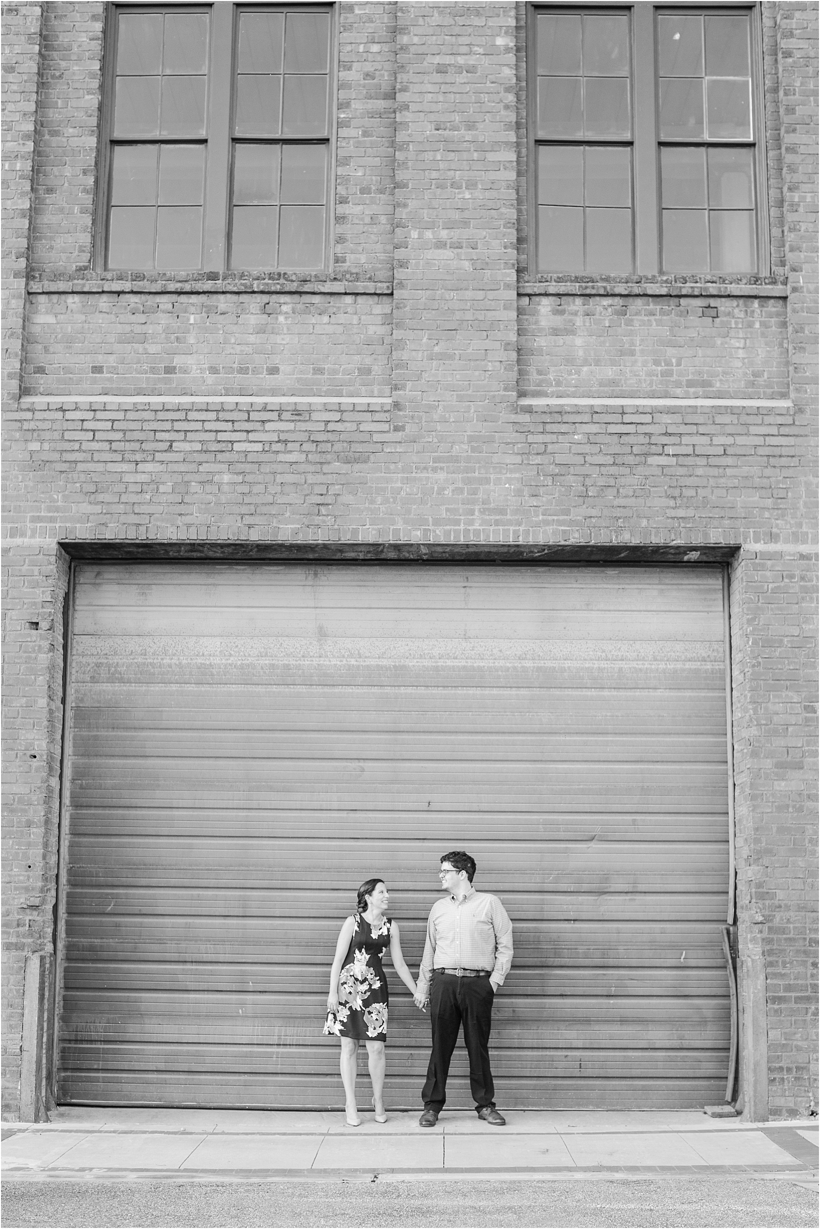 Downtown Anderson engagement session