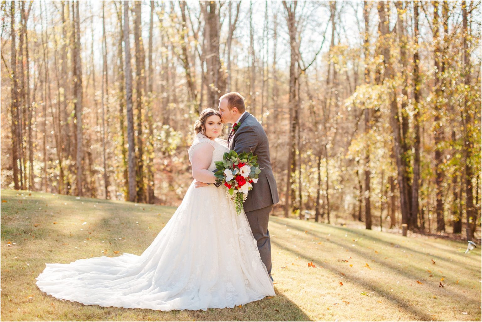 Greenwood SC Christmas, Barn Wedding | Mr. & Mrs. Guy | katiejaynes.com