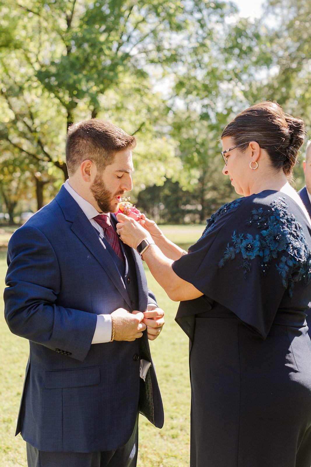Mr. & Mrs. Depot Easley SC Vibrant Fall Wedding